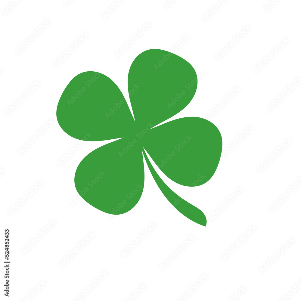 four leaf cover vector good luck symbol. four leaf cover vector good luck symbol.