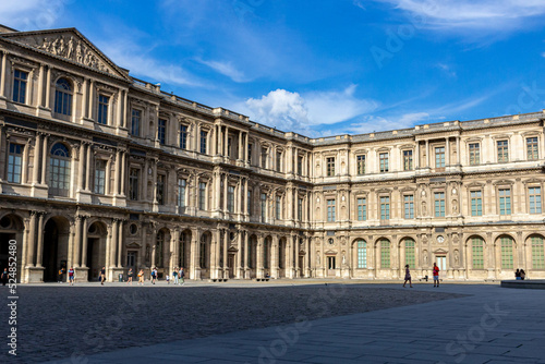 place of Louvre in Paris © Robert