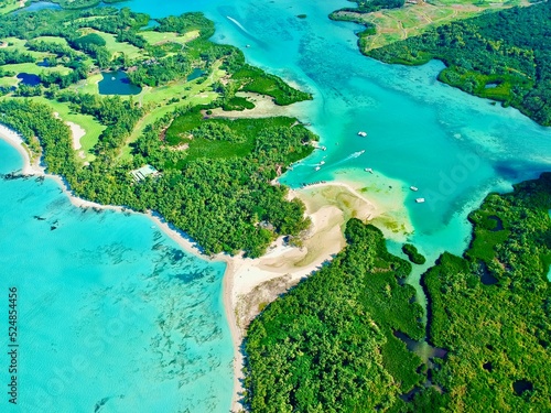 Wunderschöner Strand in Mauritius Afrika 