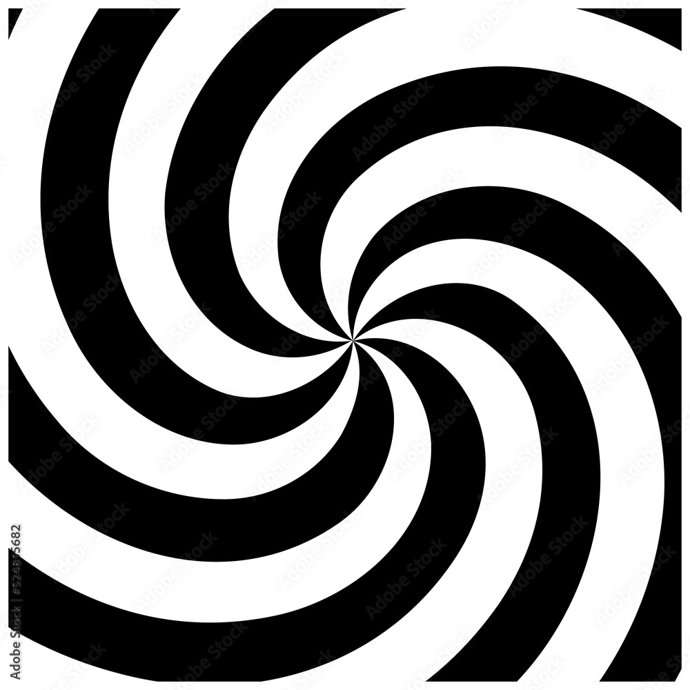 Obraz premium black and white sunburst comic background