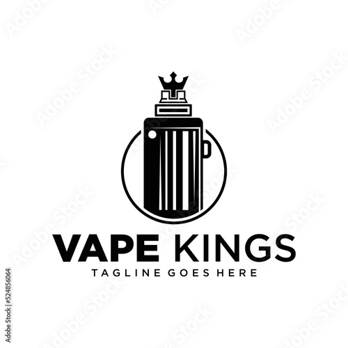 Vape Kings Logo Design