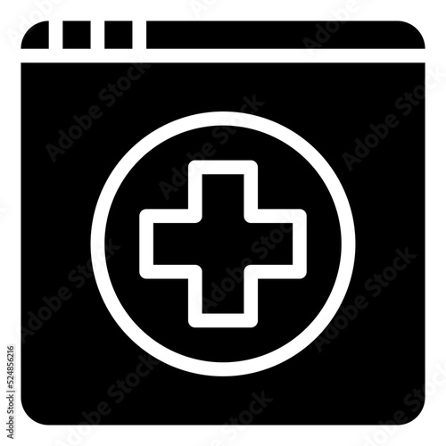 MEDICAL glyph icon