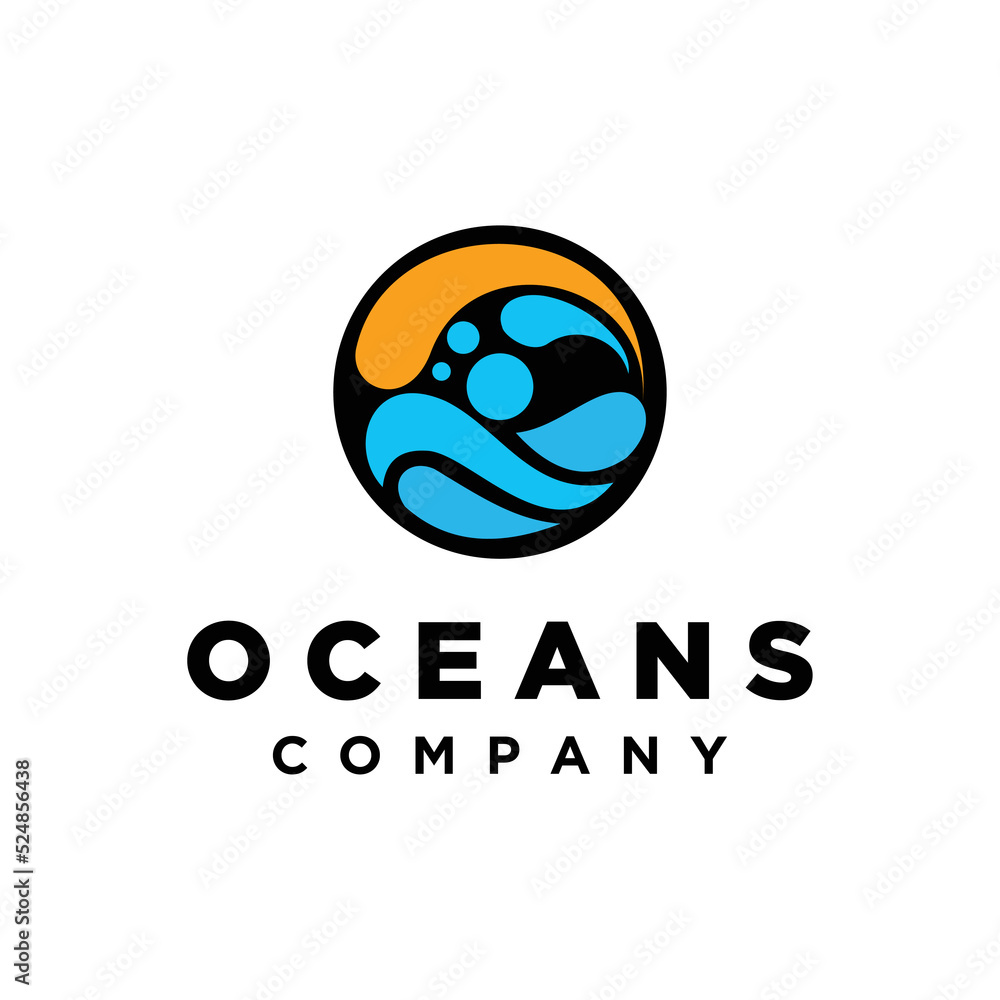 Oceans Company Logo Design