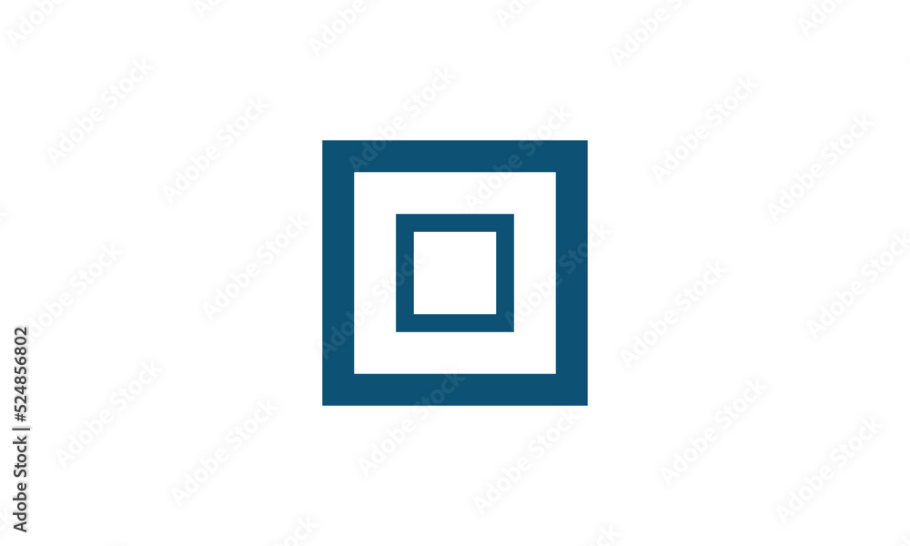 Square logo design template, photography logo Square logo design template, photography logo