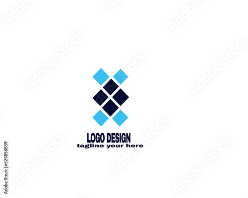 modern and simple logo design concept . logo for company vector file eps 10. logo with simple and gradient color template