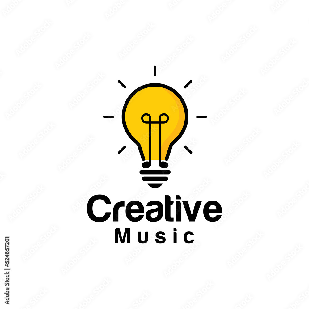 Creative Music Logo Design Creative Music Logo Design