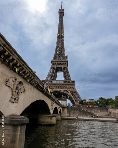 eiffel tower from the river © cdesangles