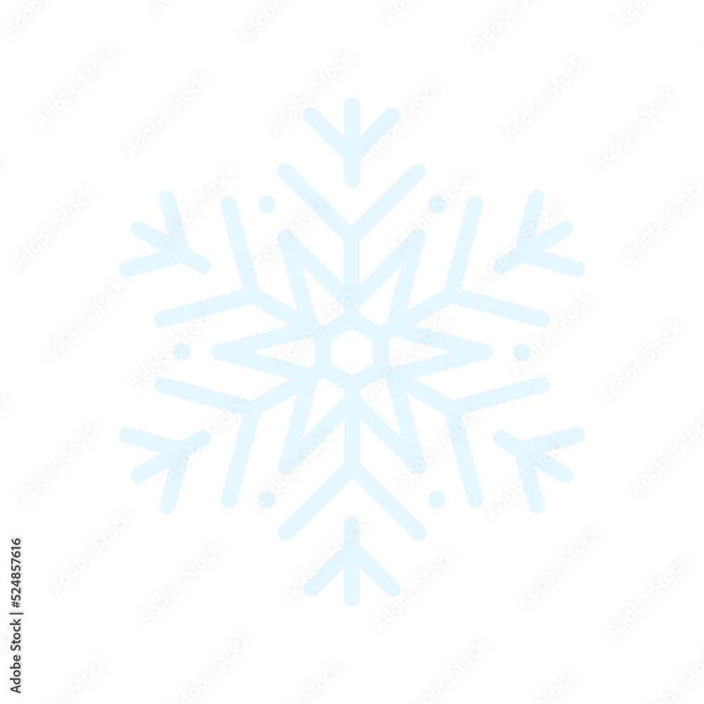 Vector beautiful snowflake design collection For the winter season that comes with Christmas in the New Year. Vector beautiful snowflake design collection For the winter season that comes with Christmas in the New Year.