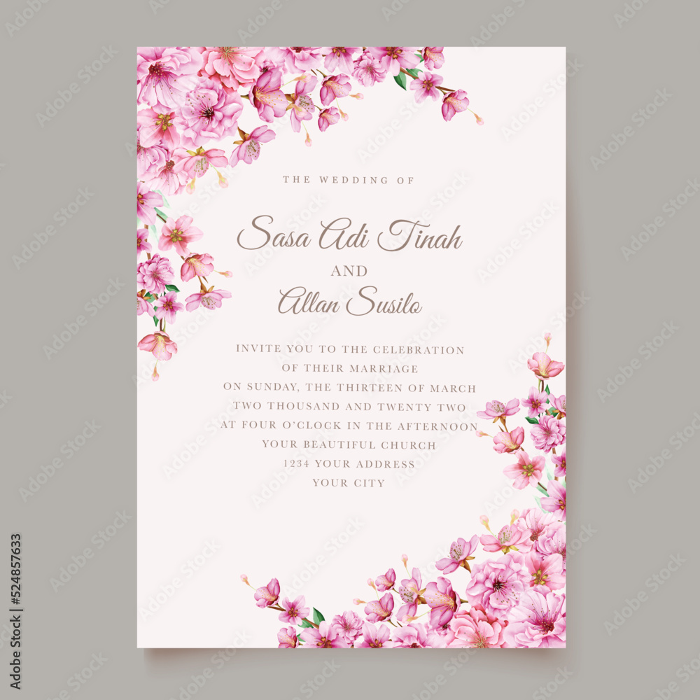 beautiful cherry blossom border and frame design beautiful cherry blossom border and frame design