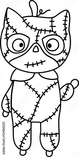 Cute Halloween Pumpkin, Pumpkin kid doy and girl illustration, Halloween decorations