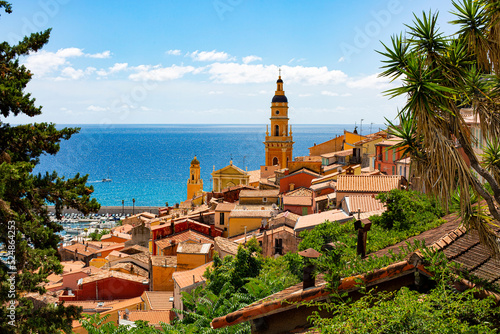 Bild auf Leinwand Menton, France