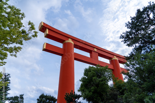 平安神宮の大鳥居