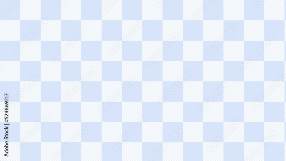 cute small pastel blue tartan, checkers, gingham, plaid, checkerboard background illustration, perfect for banner, wallpaper, backdrop, postcard, background
