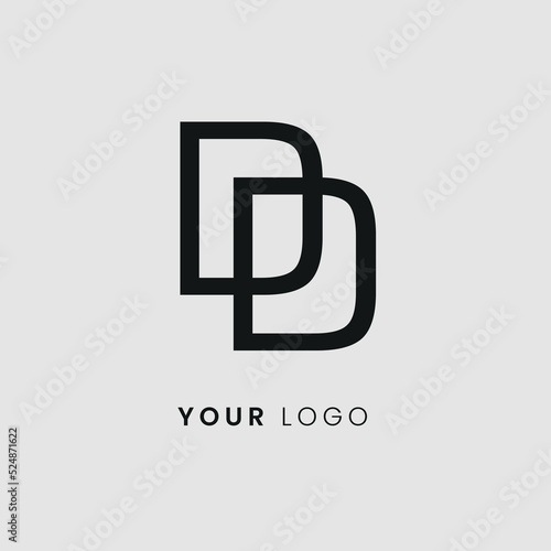 Modern logo design simple