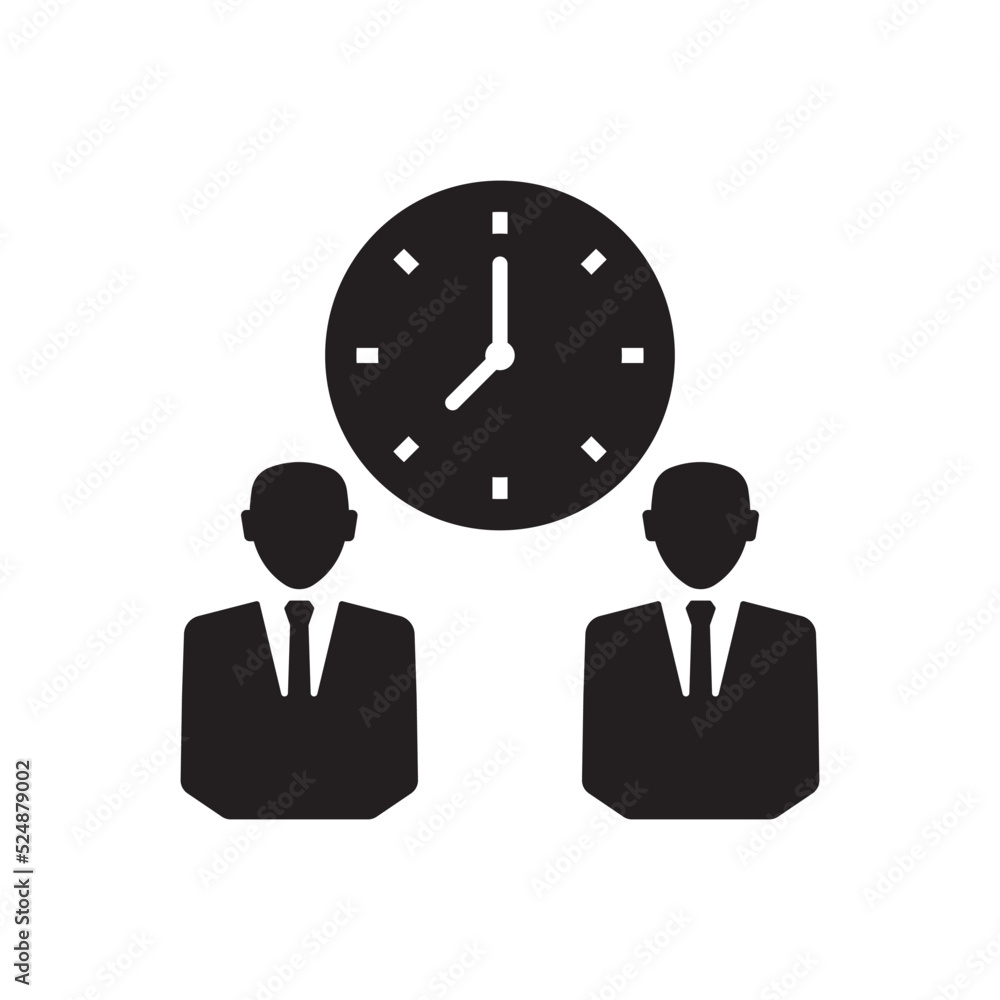 work time icon - office time icon work time icon - office time icon