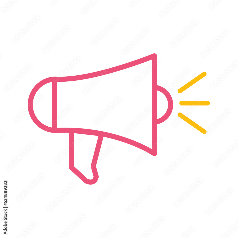 red megaphone sound neon red megaphone sound neon