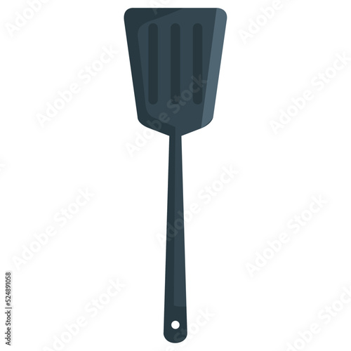 gray spatule kitchen utensil
