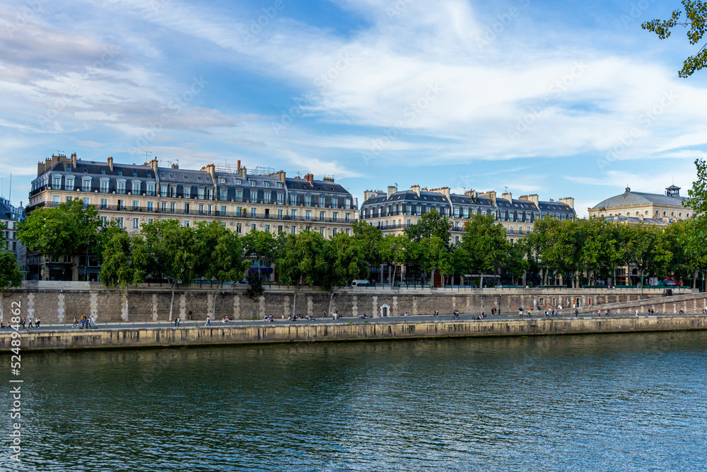 view of  paris city