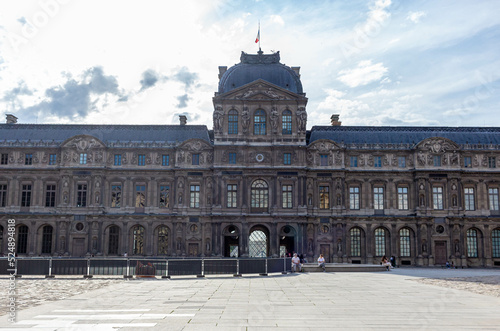 the royal palace Louvre