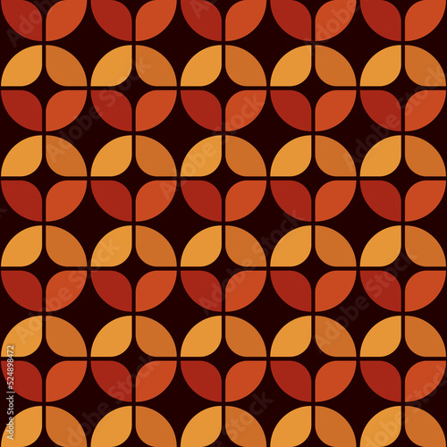 70 s Retro Seamless rainbow stripes. Vector stock illustration.