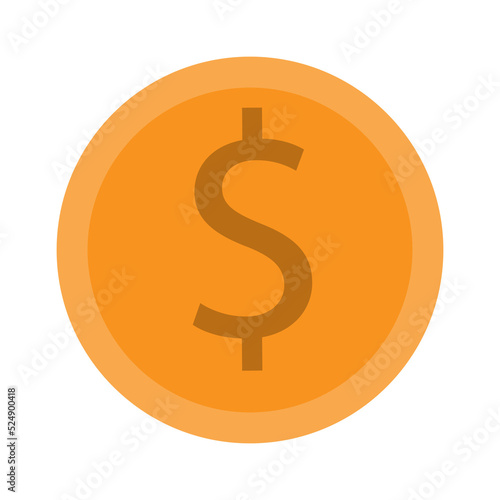 coin money cash vector illustration.