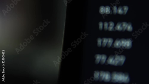 stock market chart Japanese candlestick. Ultra HD 4K 3840x2160.