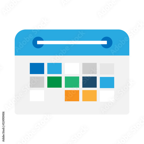 calender planner vector illustration, time management, to do list