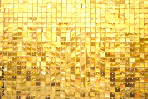 Golden background. Golden background from squares