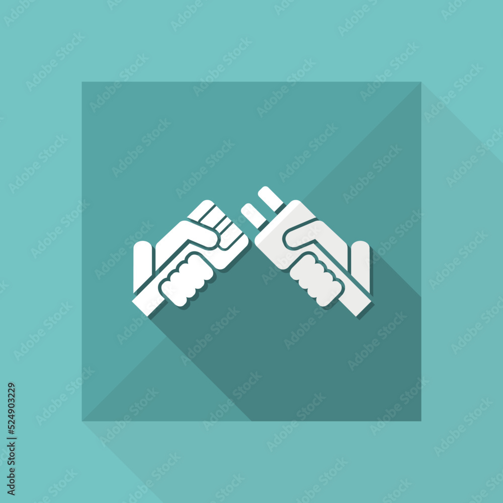 Obraz premium Plug concept icon