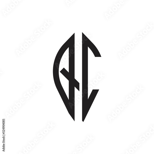 Free Download Initial letter QC logo design with modern business typography vector template - GFXLoad