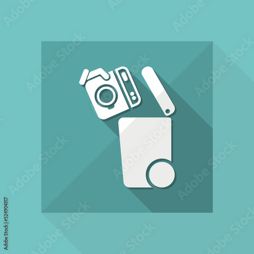 Separate waste collection icon