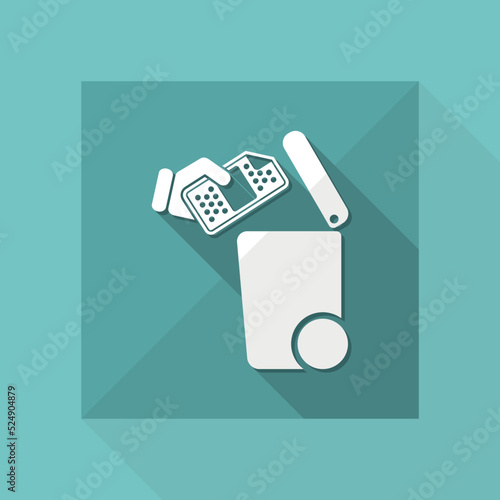 Separate waste collection icon