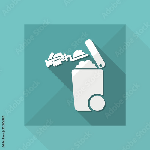 Separate waste collection icon