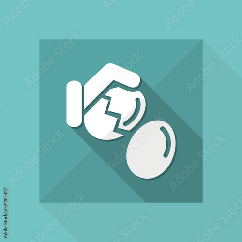 Eggs break