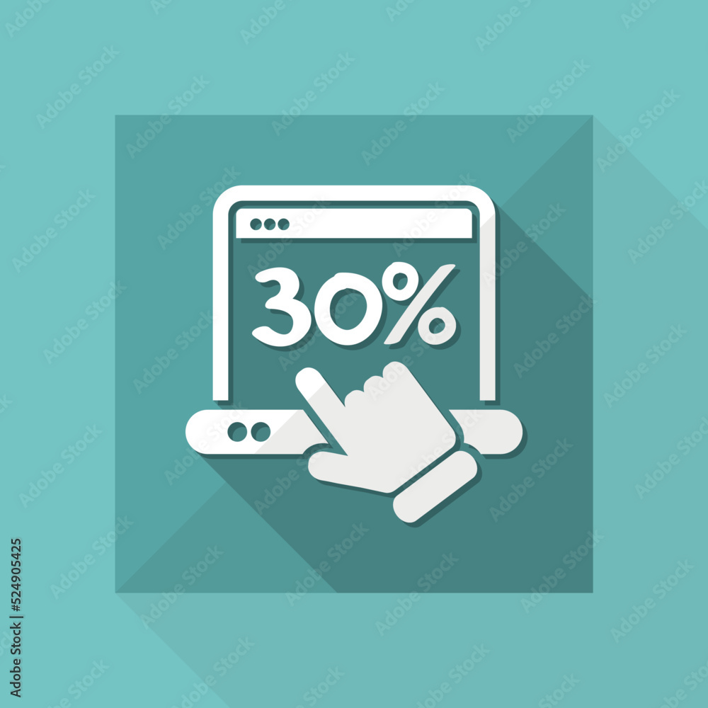 Discount label icon Discount label icon