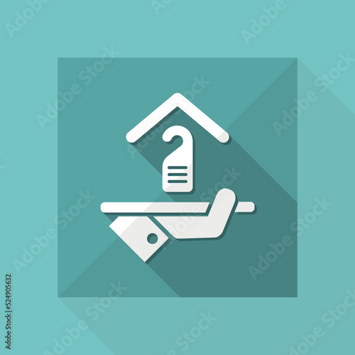 Wallpaper Mural Hotel icon. Privacy concept. Torontodigital.ca