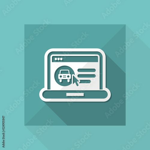Automotive website icon