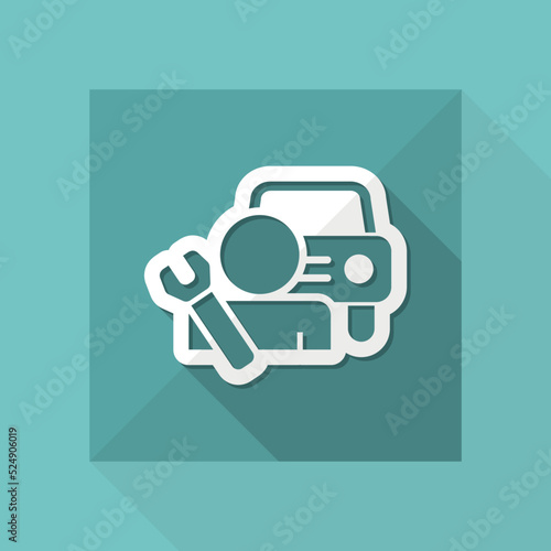 Worker concept symbol