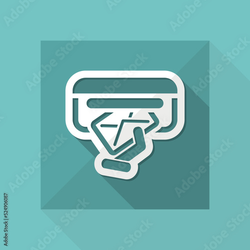 Mail icon concept