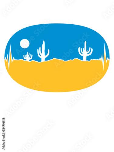 Skyline Frequenz Wüste Landschaft 
