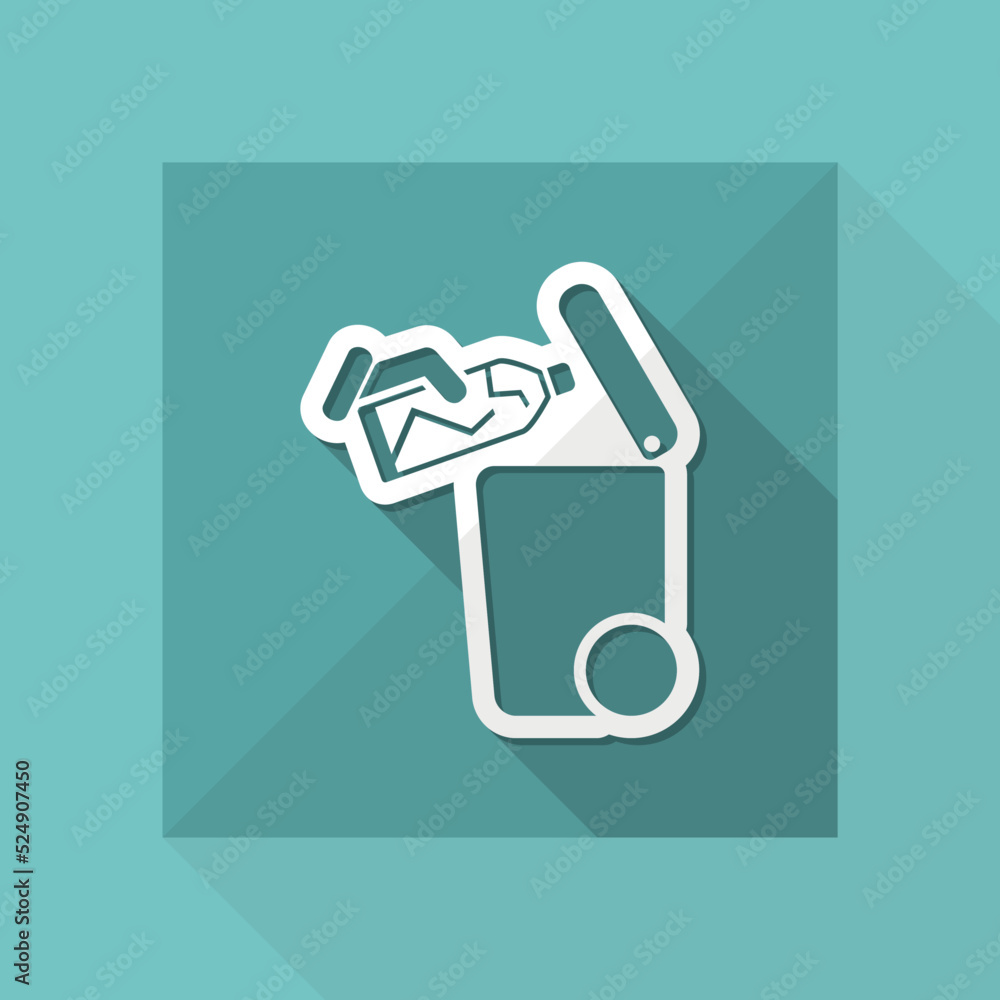 Separate waste collection icon Separate waste collection icon