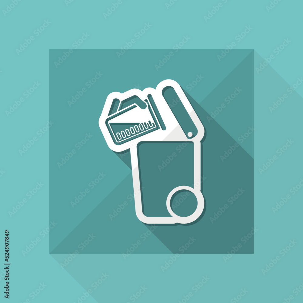 Separate waste collection icon Separate waste collection icon