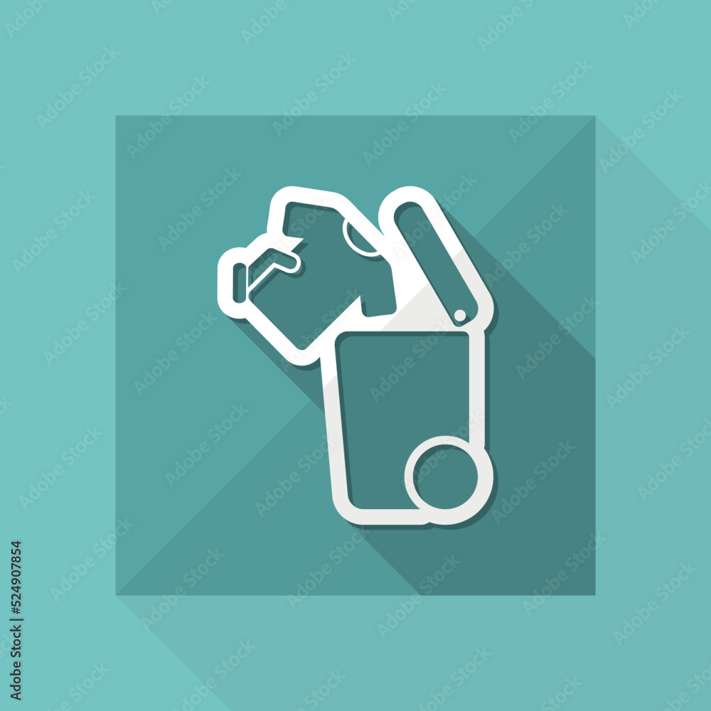 Separate waste collection icon Separate waste collection icon