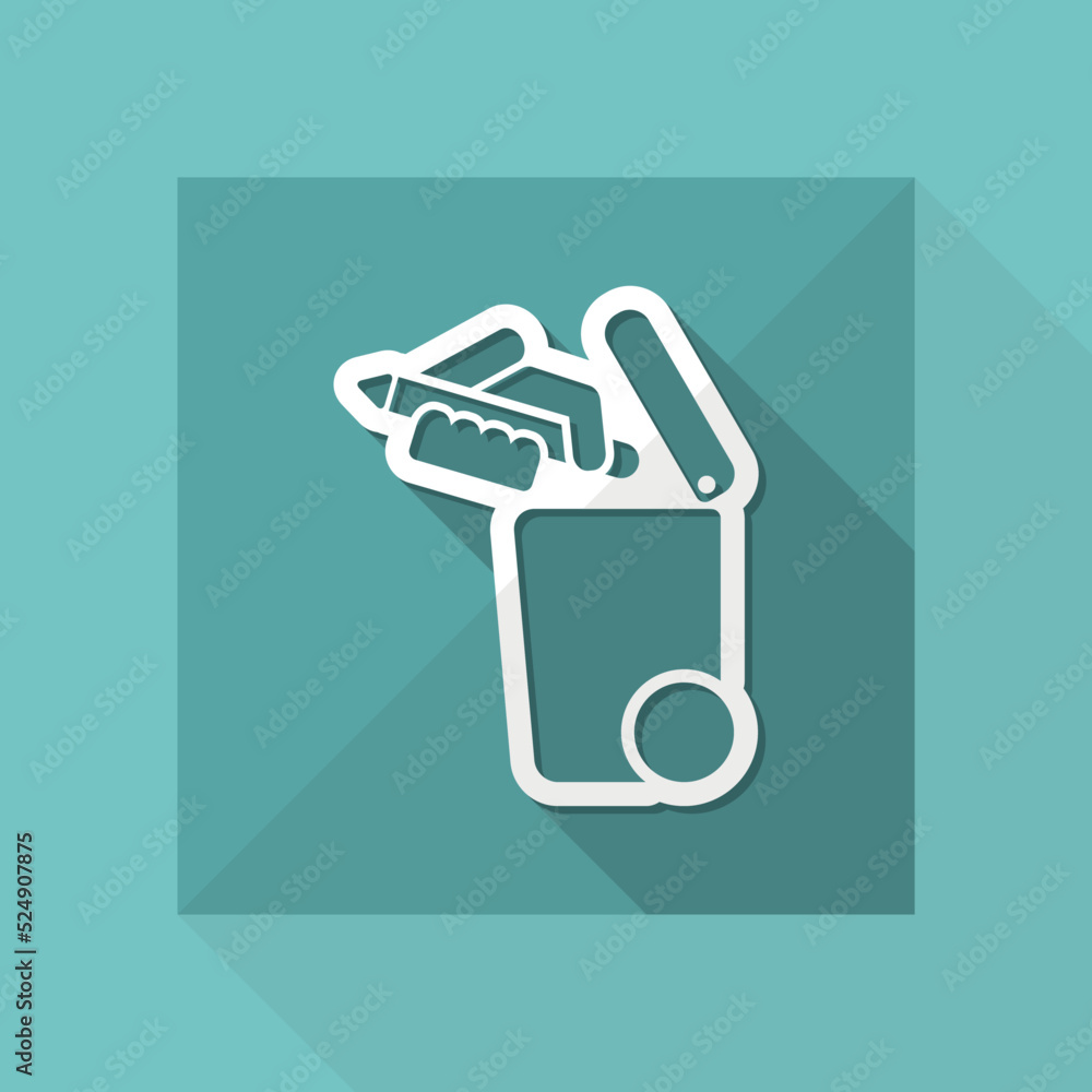 Separate waste collection icon Separate waste collection icon
