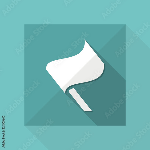 Flag concept - Vector flat minimal icon