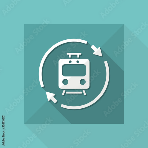 Train services renew icon