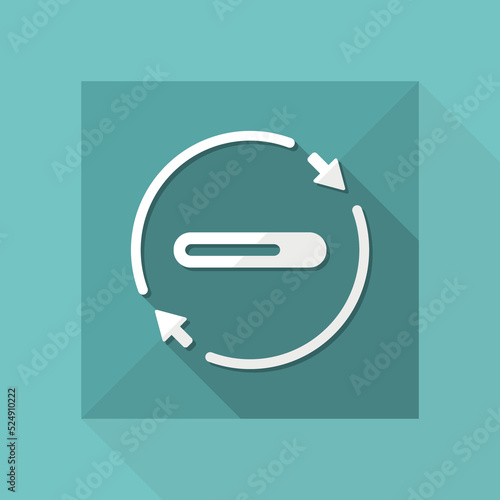 Refresh progress bar icon