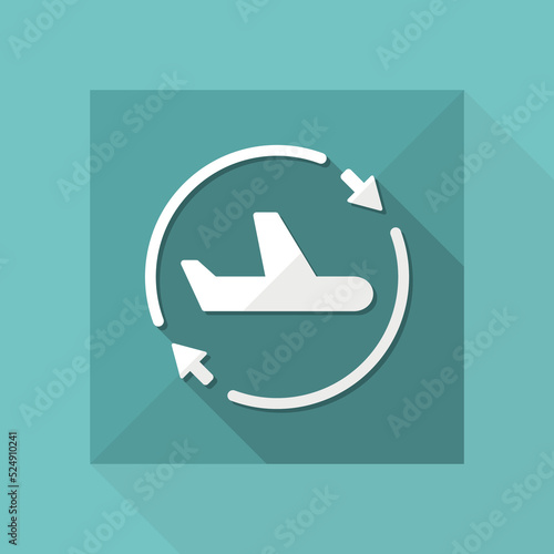Airline services renew icon