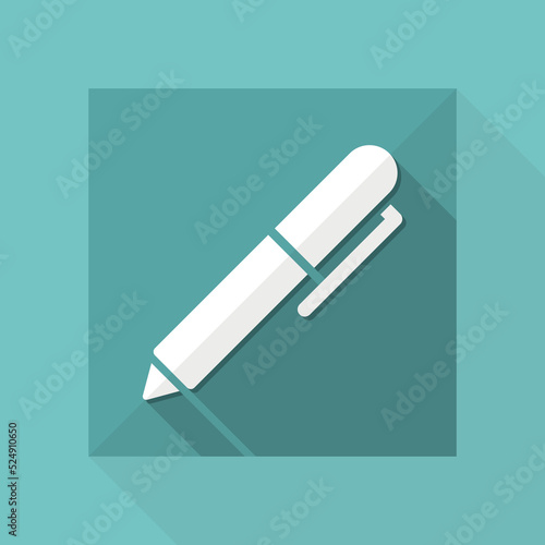 Pen - Flat vector icon