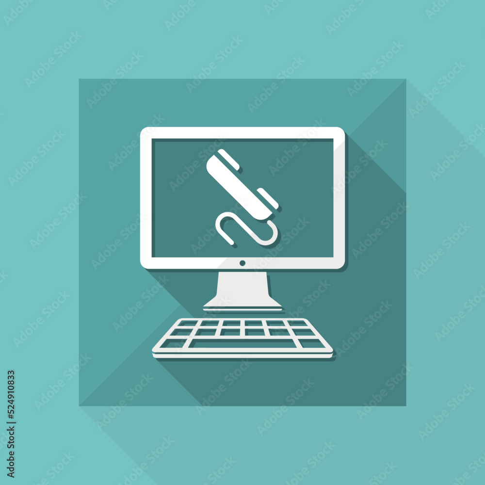 Call - Website vector icon Call - Website vector icon